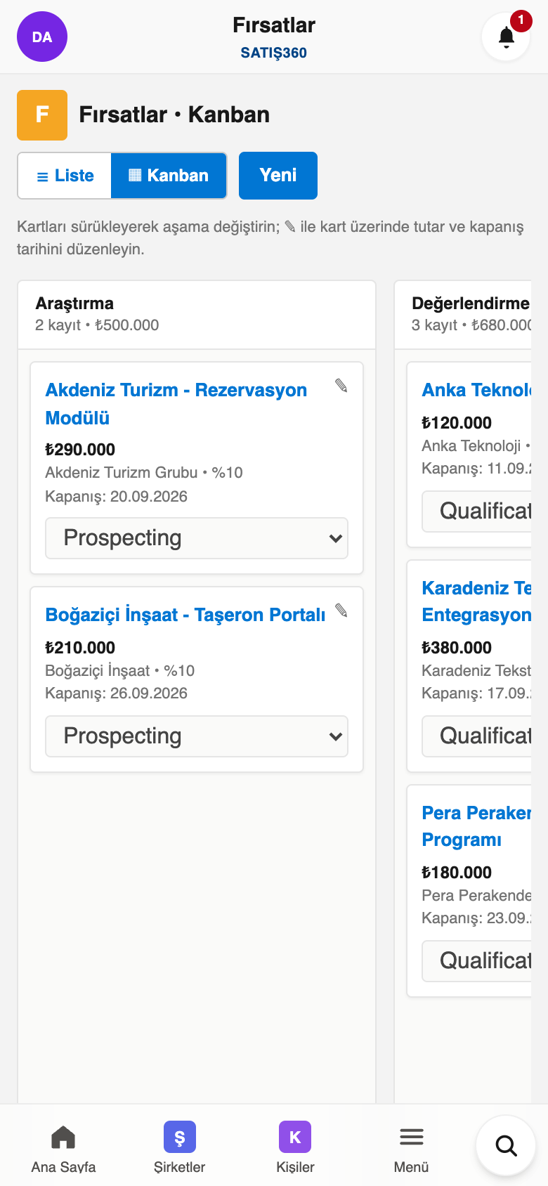Ohana360 mobil uygulaması